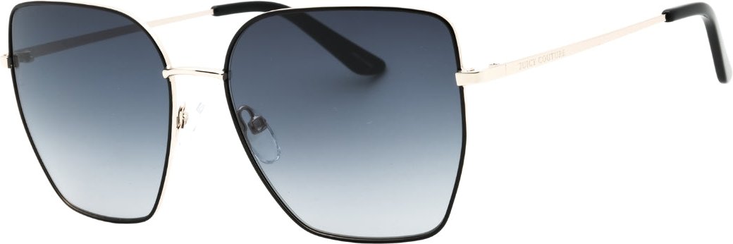 Juicy Couture - Sonnenbrille mit mattschwarzem Rahmen und dunkelgrauem Farbverlauf