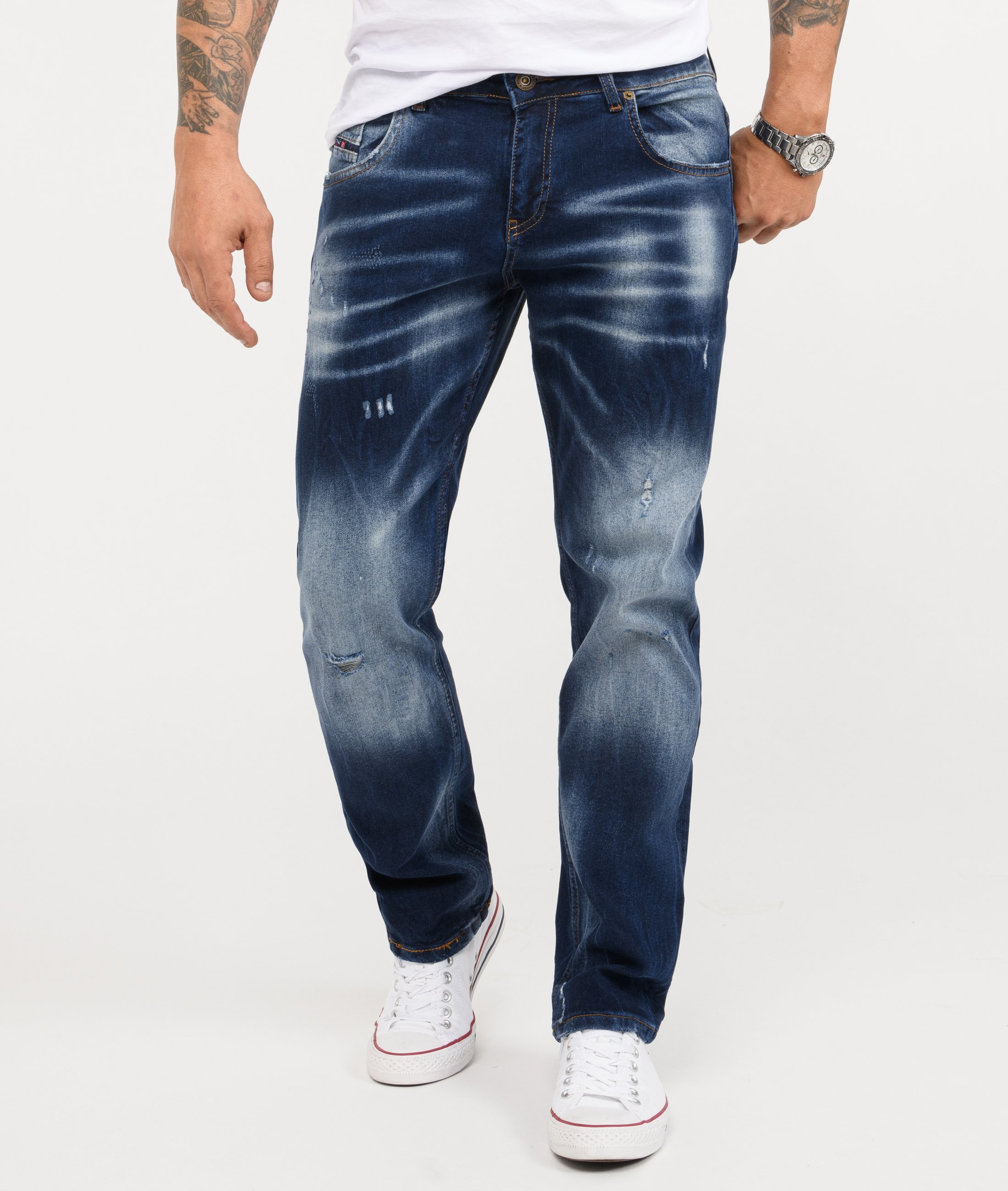 Thumbnail - Rock Creek Jeans Dunkelblau