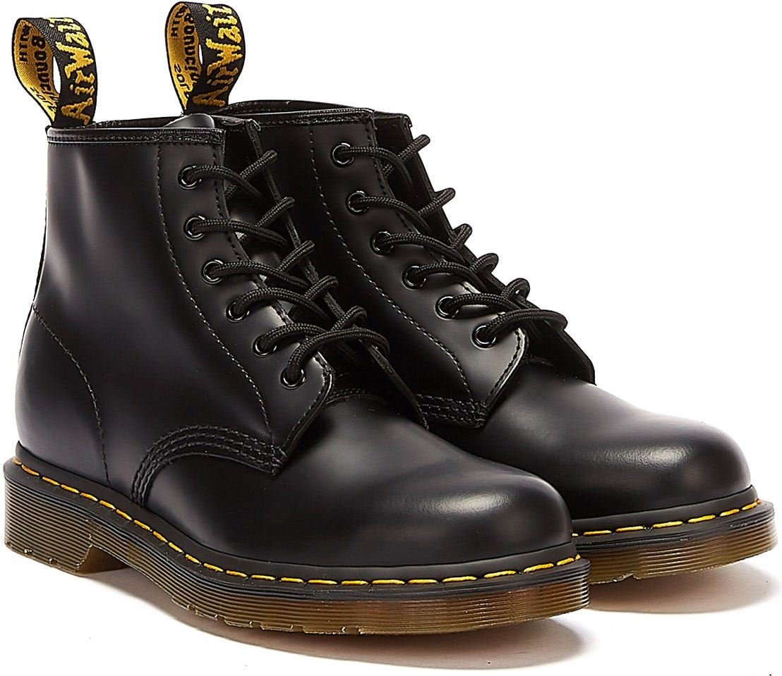 Kaufen Sie Dr. Martens 101 Glatte Leder-Herrenstiefel In Schwarz