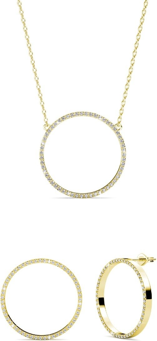 Olina Sets - Gold und Kristall