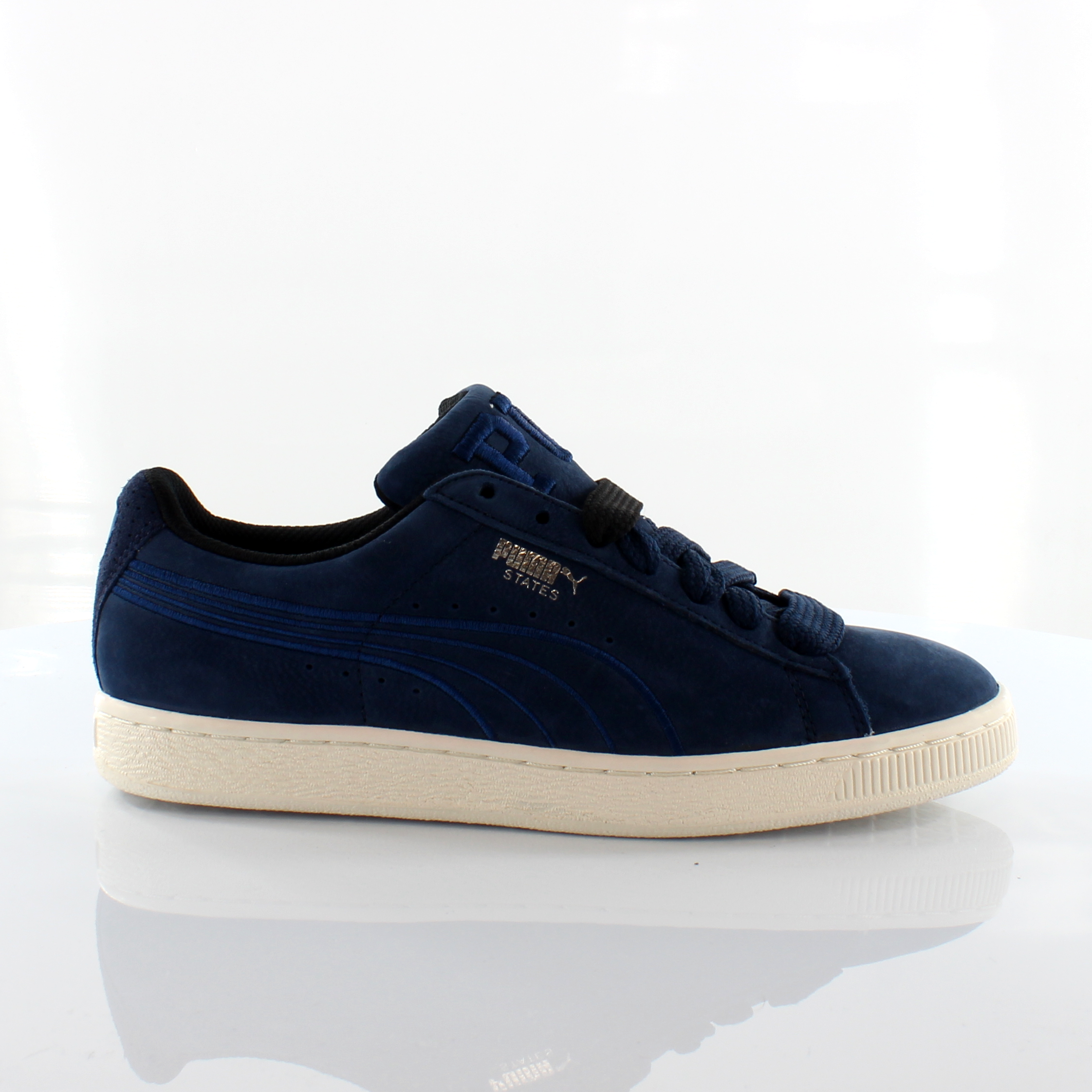 Puma States x Vashtie Blue Wildleder Herren Trainer 358840 02