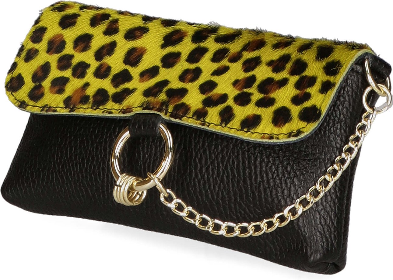 FELIPA Handtasche Damen Gelber Leo