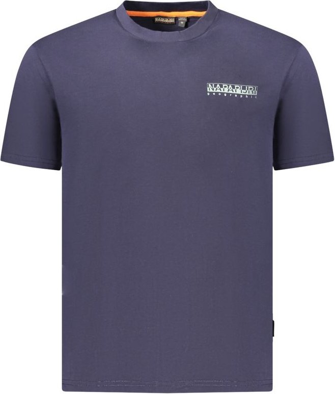 Geografisches T-Shirt mit kurzen Ärmeln