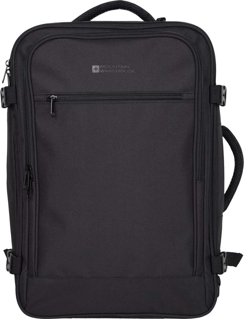 Mountain Warehouse - "Essentials" Kabinengepäck, 40L (Schwarz)