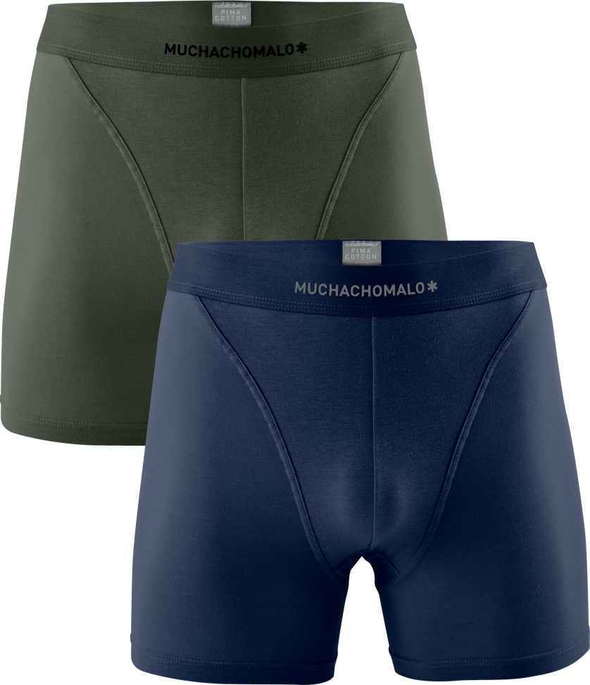 Muchachomalo Herren Boxershorts – 2 Stück – Herren Unterhosen