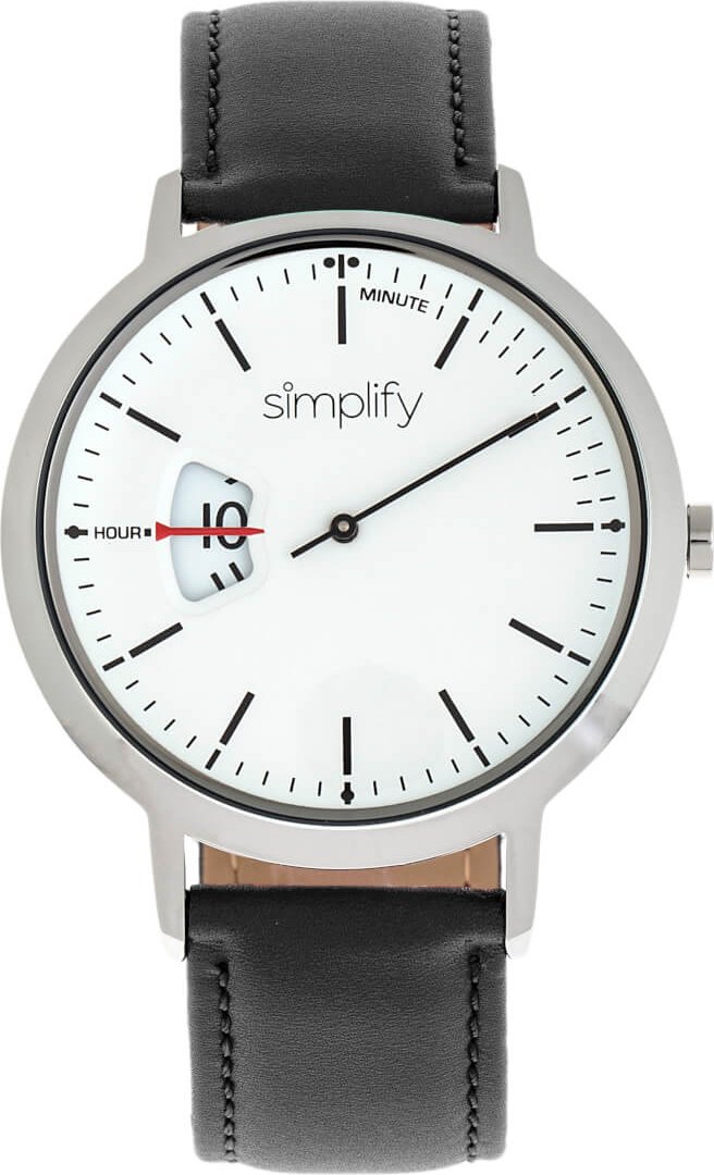 Thumbnail - Simplifier la montre à bracelet en cuir 6500