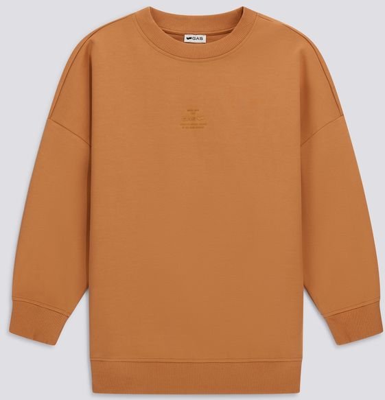 Brauner ELODYE "GAS LOGO" Pullover für Frauen