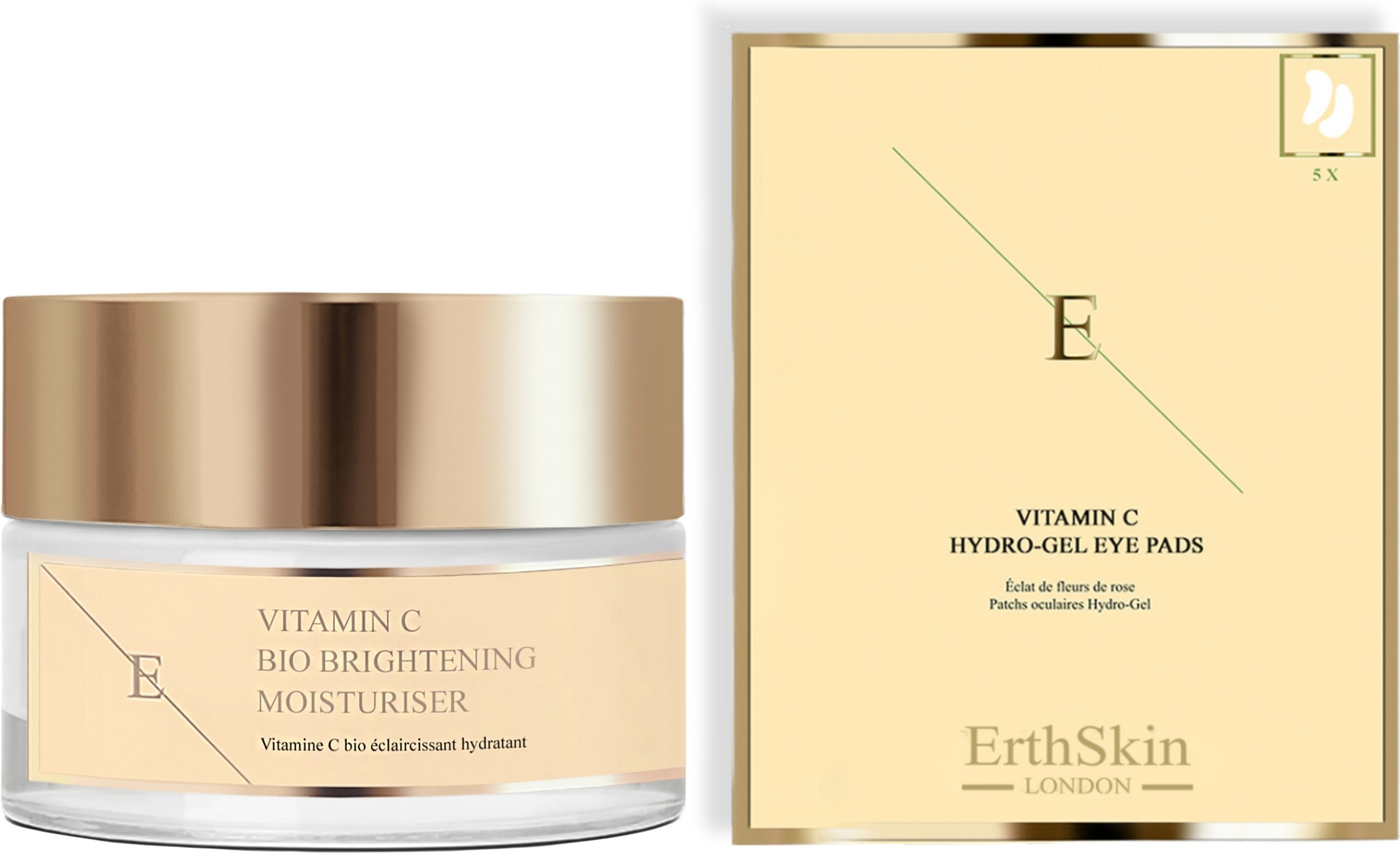 VITAMIN C + COLLAGEN ELIXIR SERUM 60ML + Vitamin C Bio Brightening Moisturiser 50ml