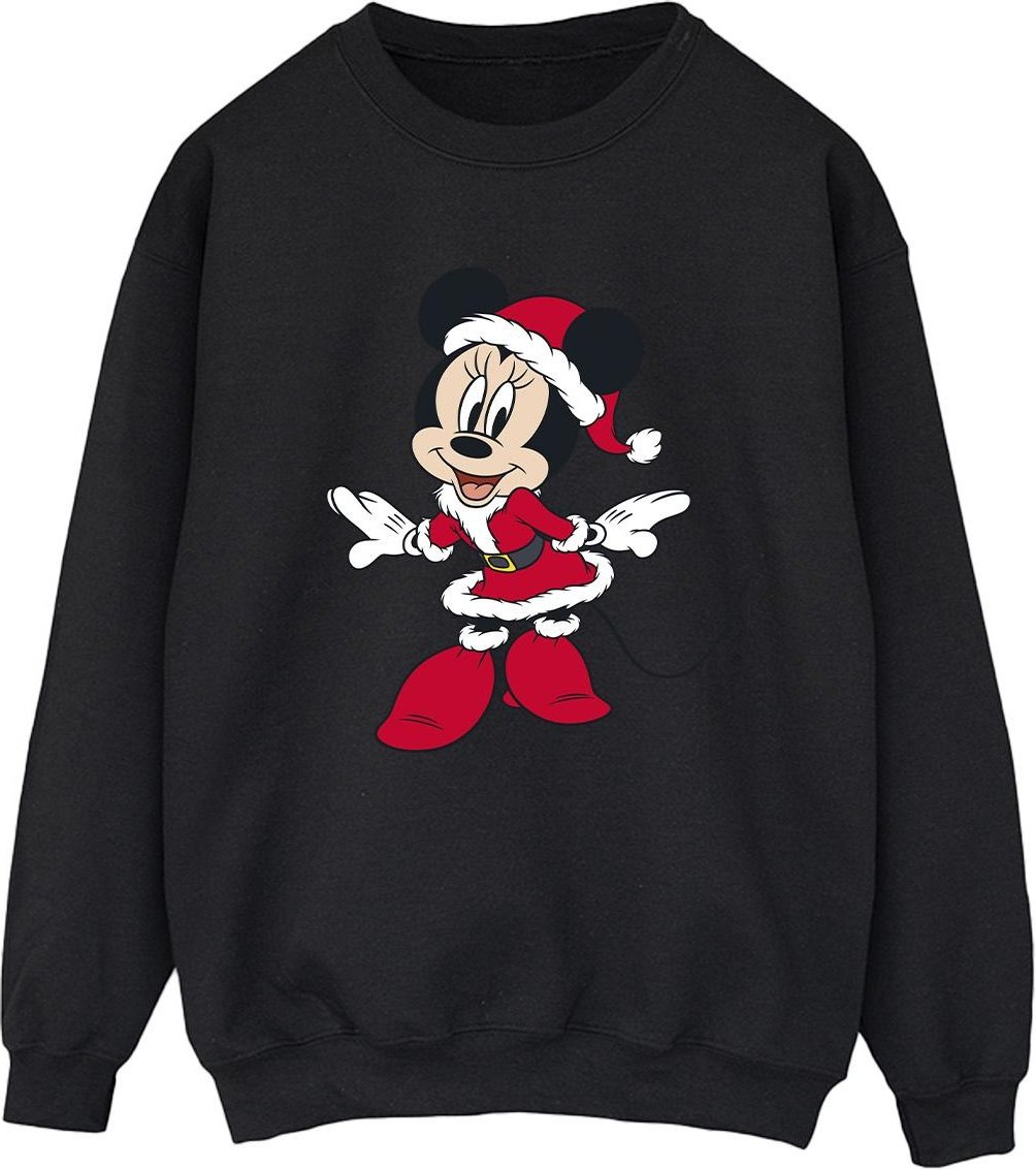 Disney - Sweatshirt für Damen - weihnachtliches Design (Schwarz)