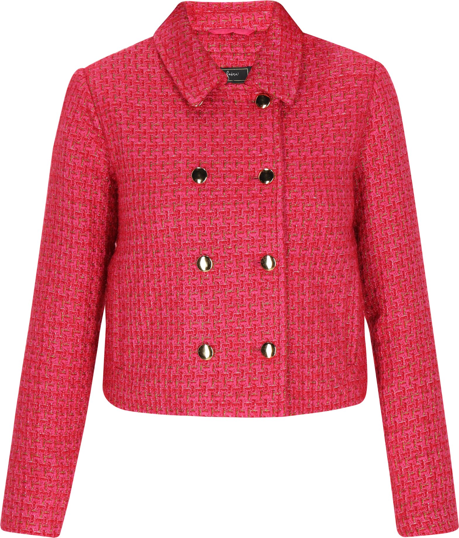 Faina Jacke Frauen rot rosa
