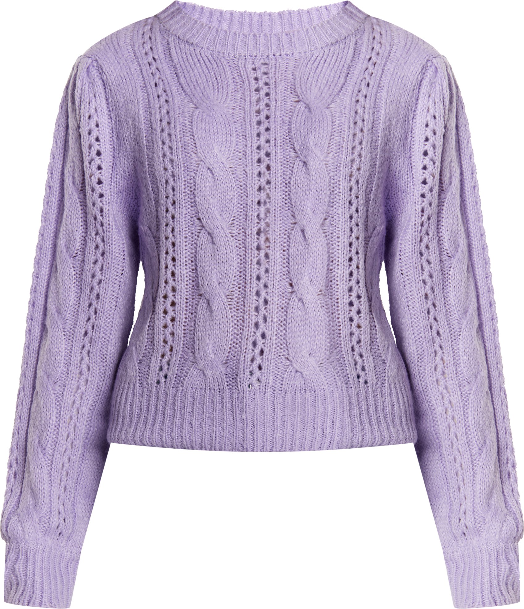 Thumbnail - Mymo Strickpullover Damen violett