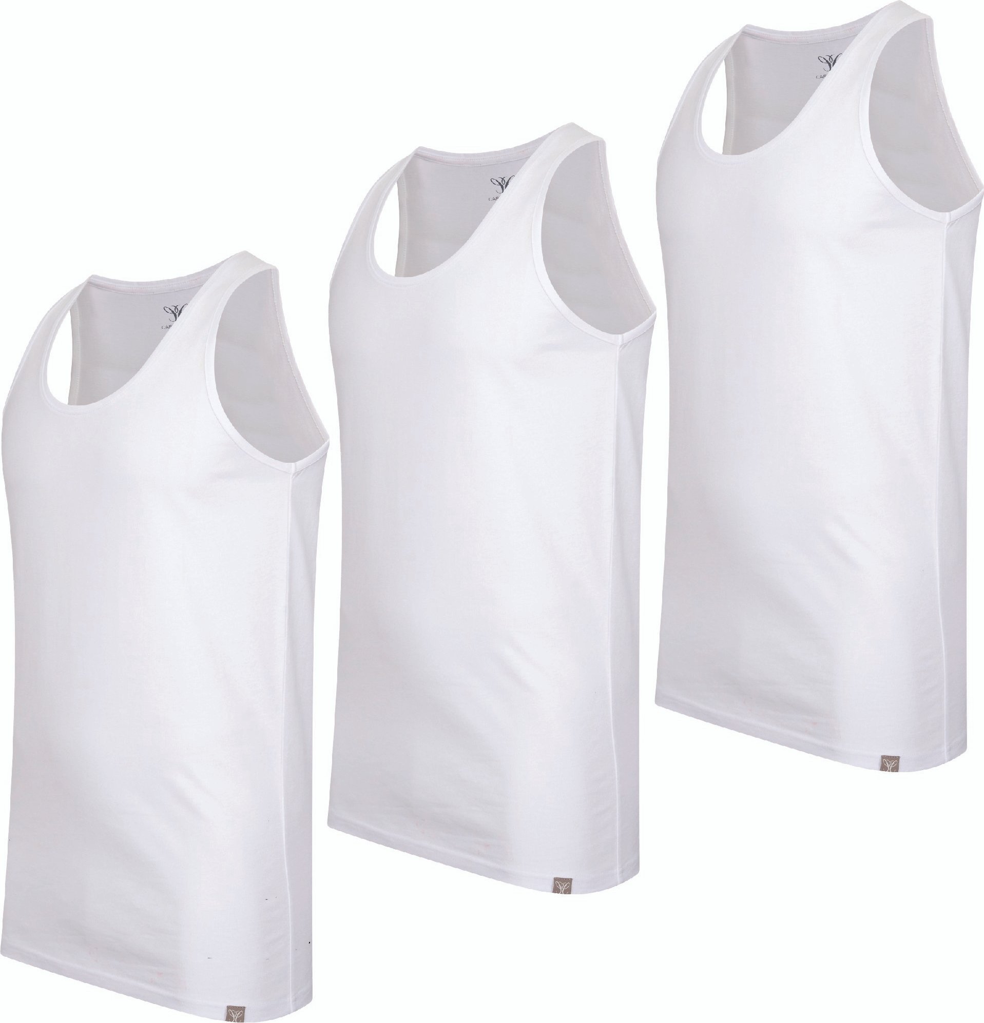 Cappuccino Italia 3-Pack Onderhemd Weiss