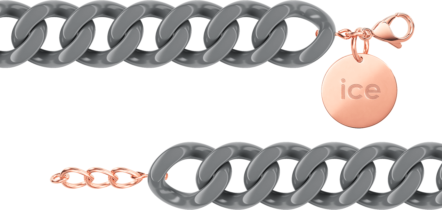 Ice Jewellery Damenarmband aus Edelstahl - Roségold 020930