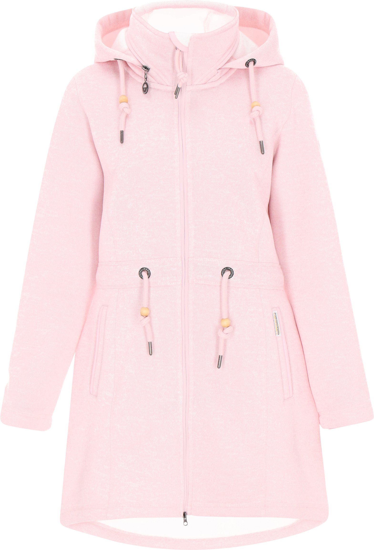 Schmuddelwedda Jacke Frauen rose melange