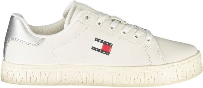 Tommy Hilfiger Bianco Polyurethan Damen Sneaker