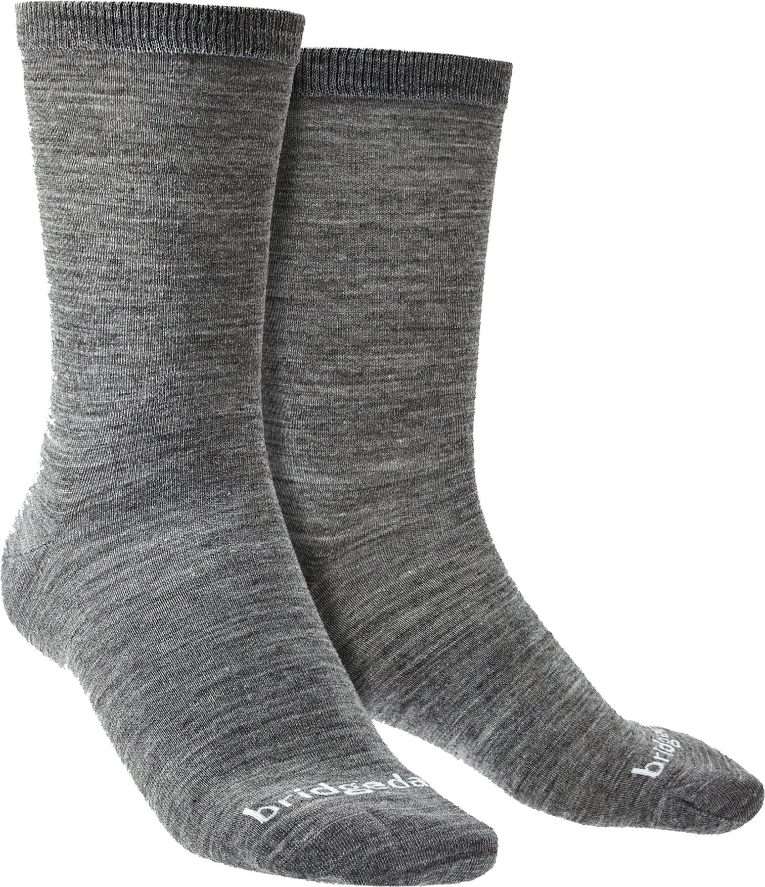 Bridgedale - 2er Pack Liner Base Layer Boot Socks - Grau