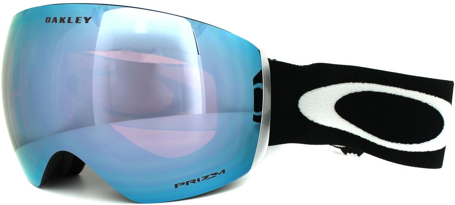 Oakley Skibrille Flight Deck OO7050-20 Matt Schwarz Prizm Sapphire Iridium