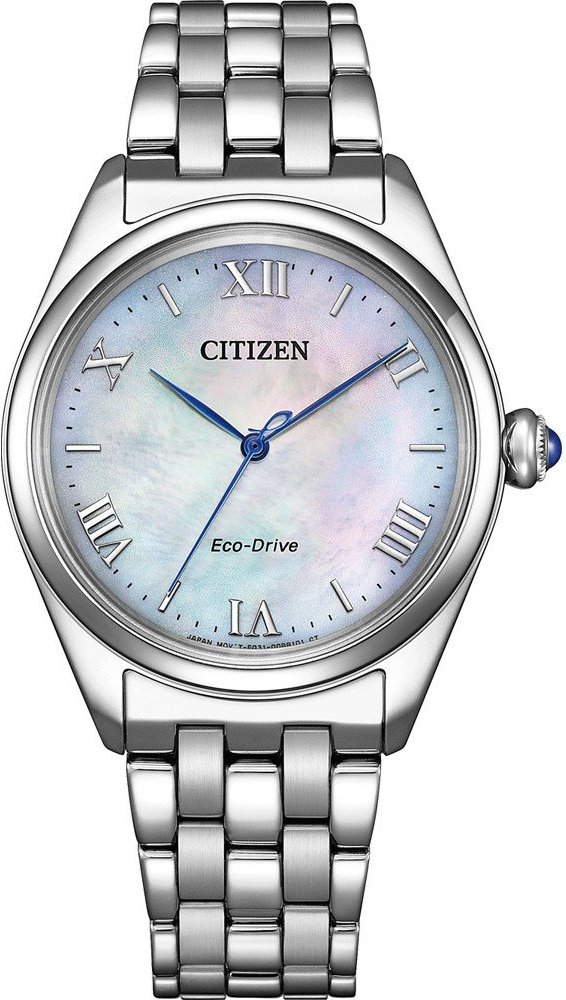 Citizen L Serie Damen Silber Uhr EM1140-80D