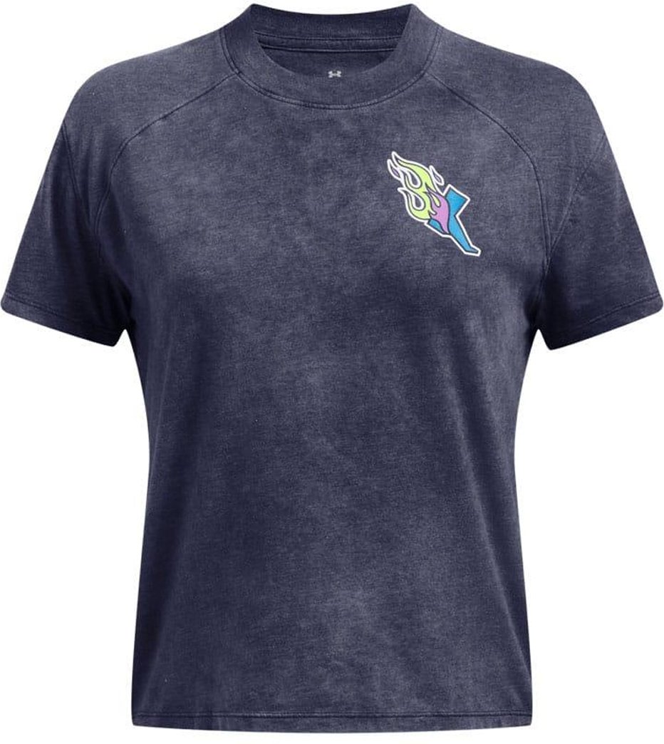 Under Armour - "Launch" T-Shirt für Damen kurzärmlig (Blau)