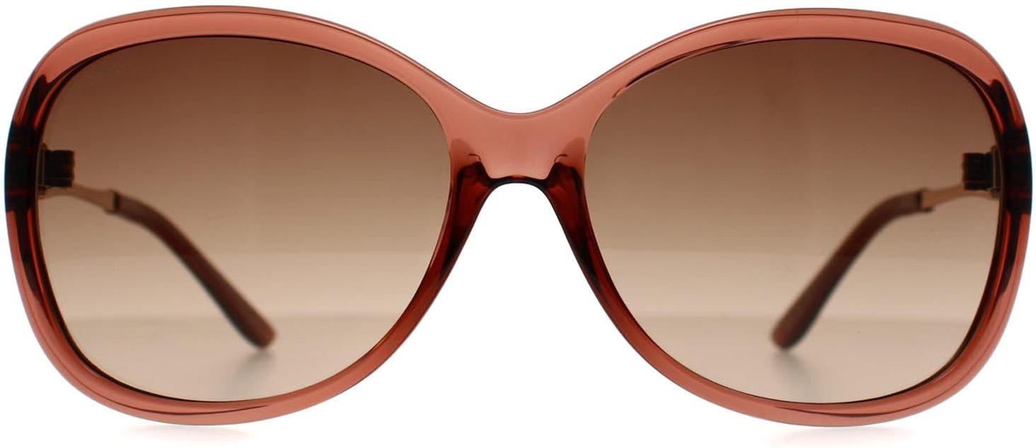 Seksy N2814 B transparent braun braun Verlauf Sonnenbrille