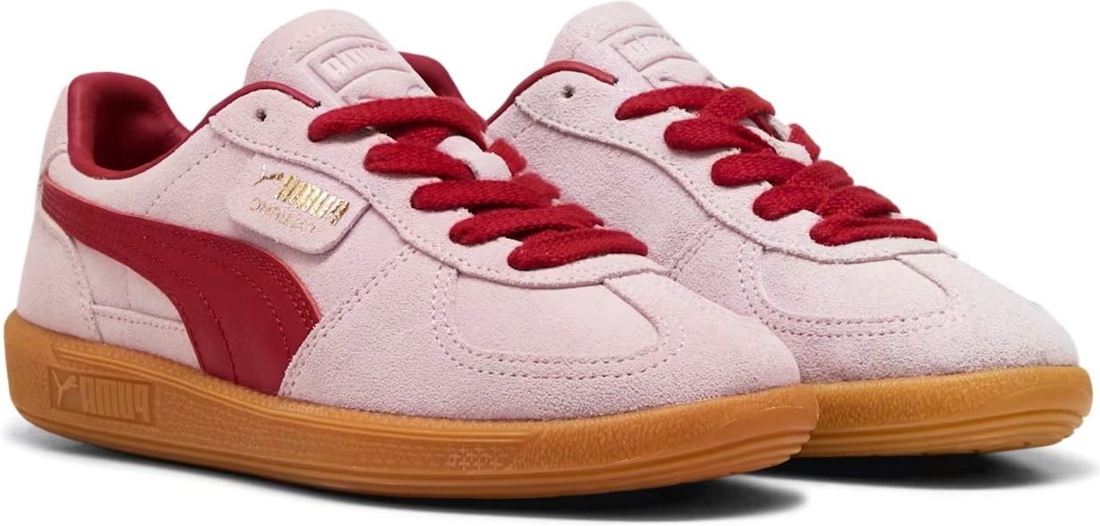 Puma Palermo Leder Rose/Dark Crimson Turnschuhe