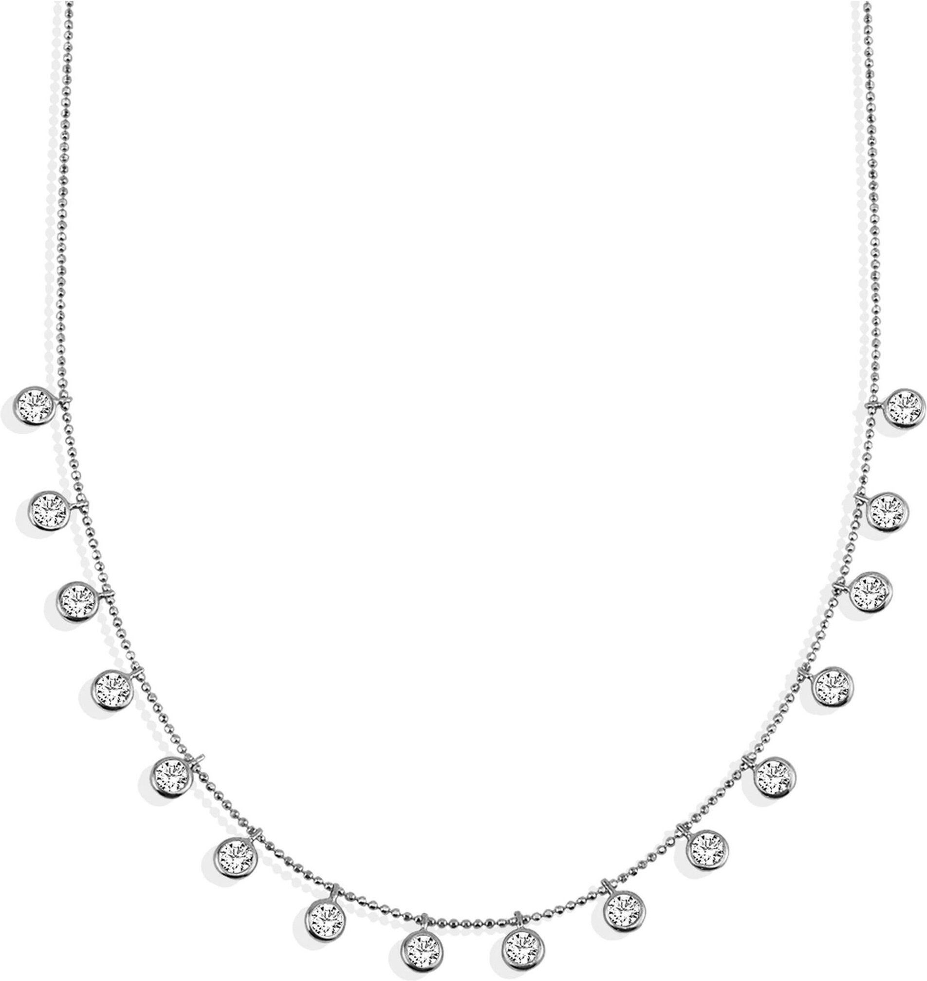 Thumbnail - Dkeniz Anhänger mit Kette 925/- Sterling Silber funkelnde Halskette