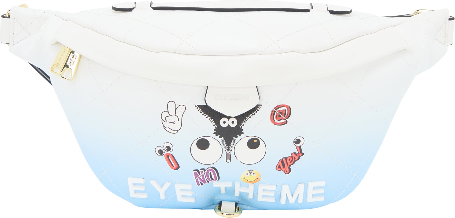 Mymo Handtasche Handtasche Frauen weiß blau