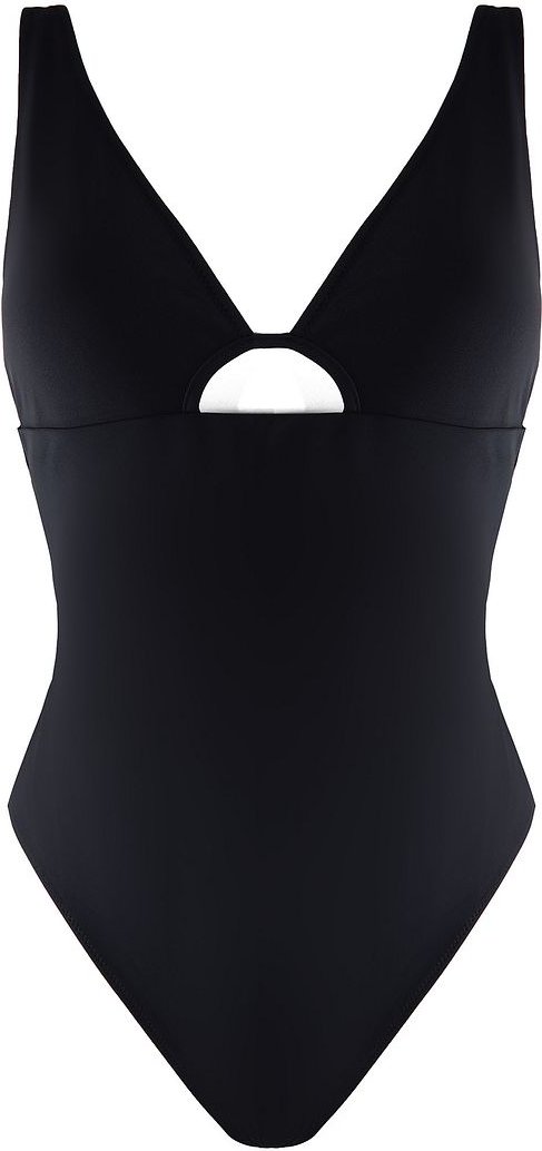 Gymshark umweltfreundlich Frauen schwarzer Badeanzug