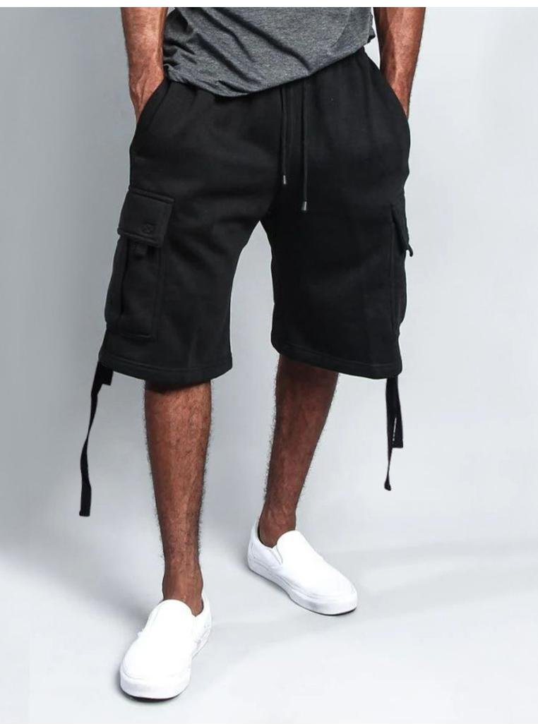 Thumbnail - Herren Drawstring Shorts mit Taschen in Übergröße