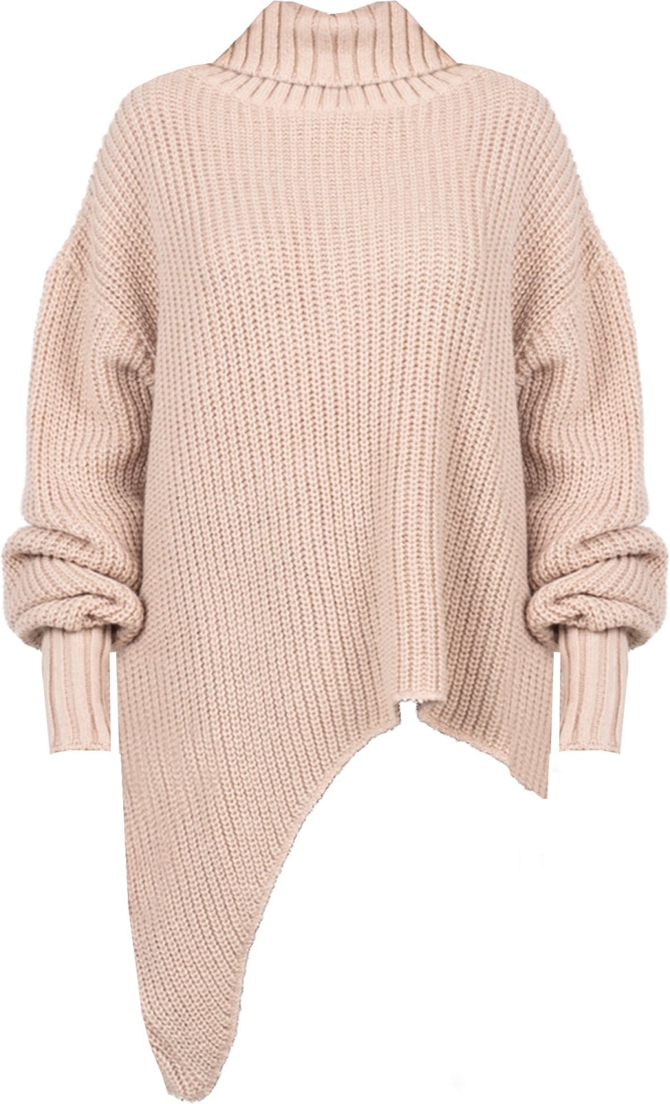 La Haine Inside Us Pullover Damski Asymetryczny Damen pink