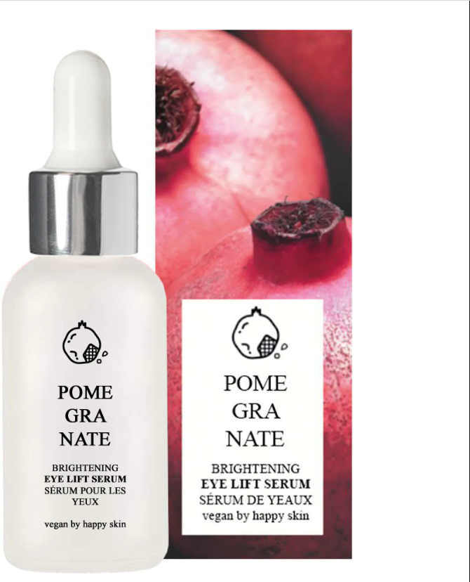 Vegan by Happy Skin Pomegrante aufhellendes Augenserum 15 ml
