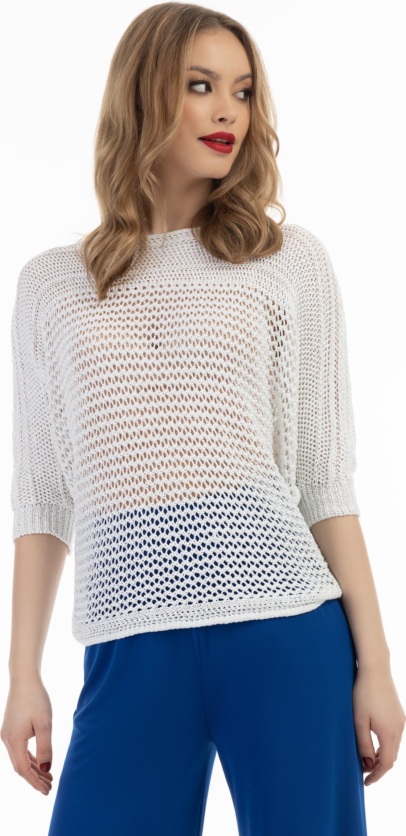 faina Pull en tricot à mailles larges