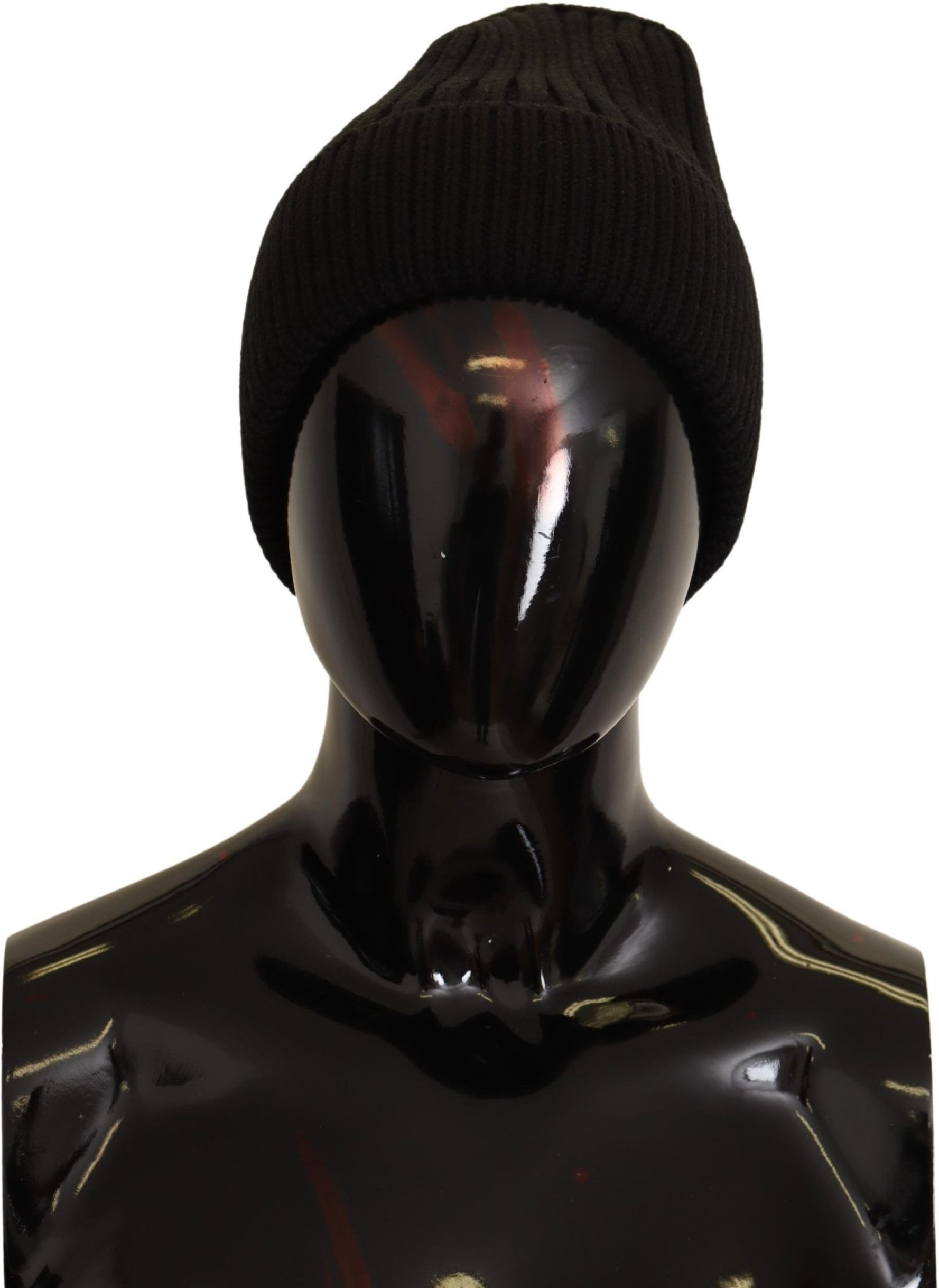 Dolce & Gabbana Black Wool Treen Women Winter Winter Women's Hat