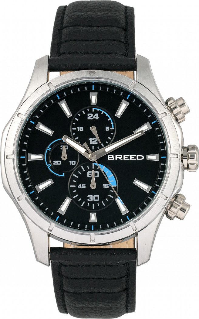 Breed Lacroix Chronograph Lederarmbanduhr