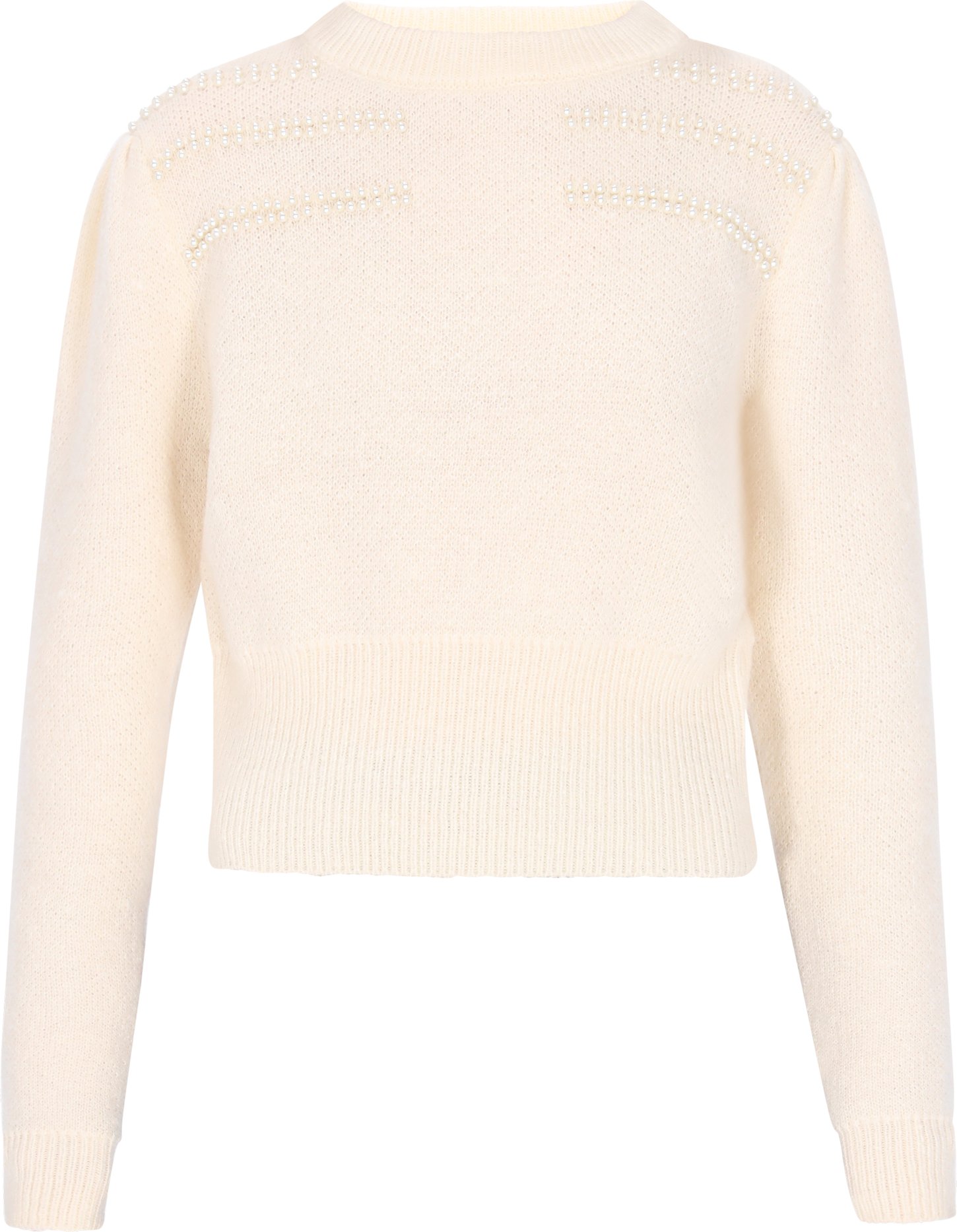 Mymo Pullover Frauen cremefarben
