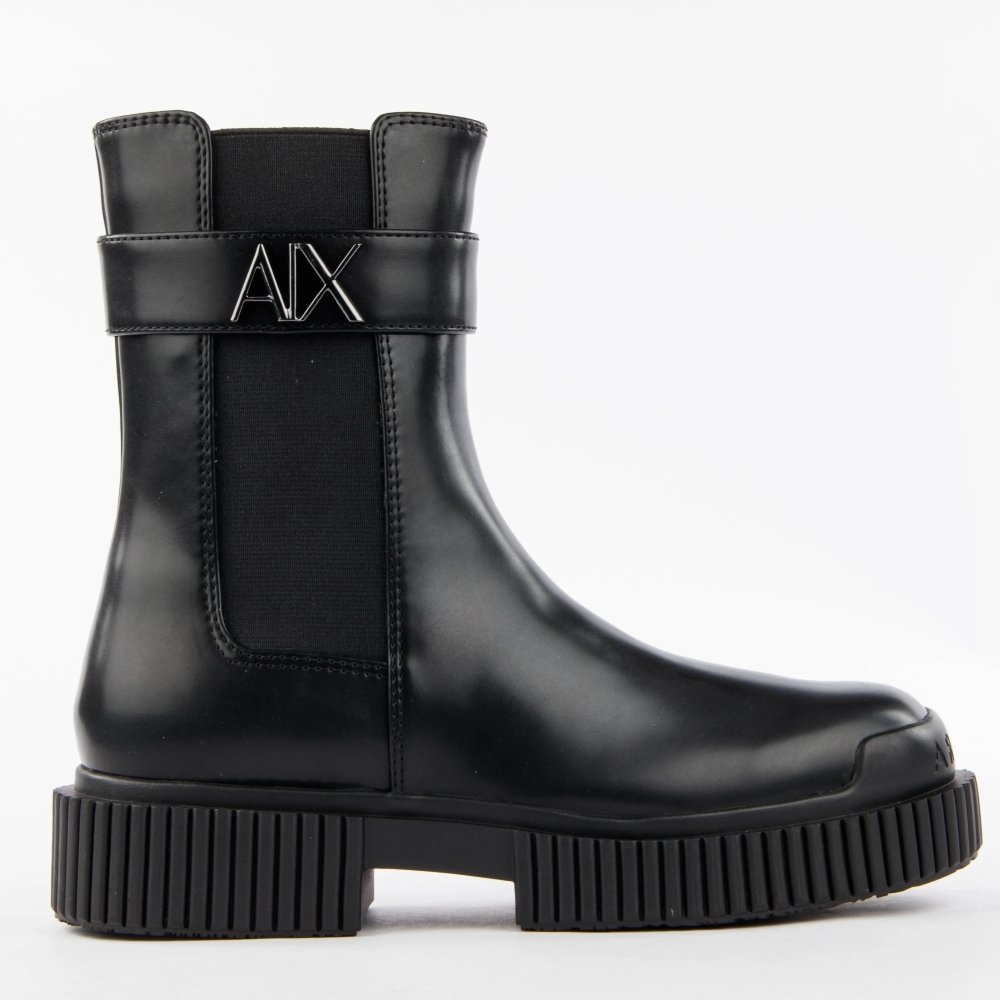Bottine Armani Exchange Femme Signature AX