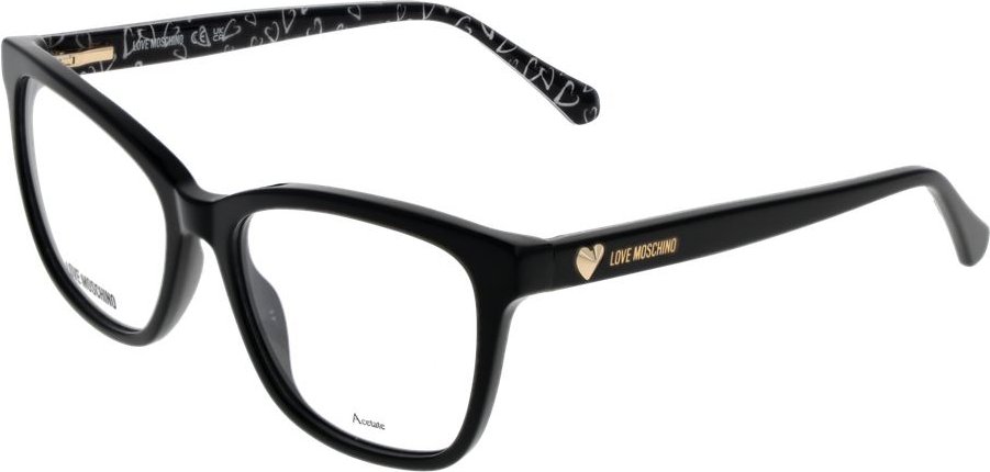 Vl5056 Schwarze Rechteckbrille