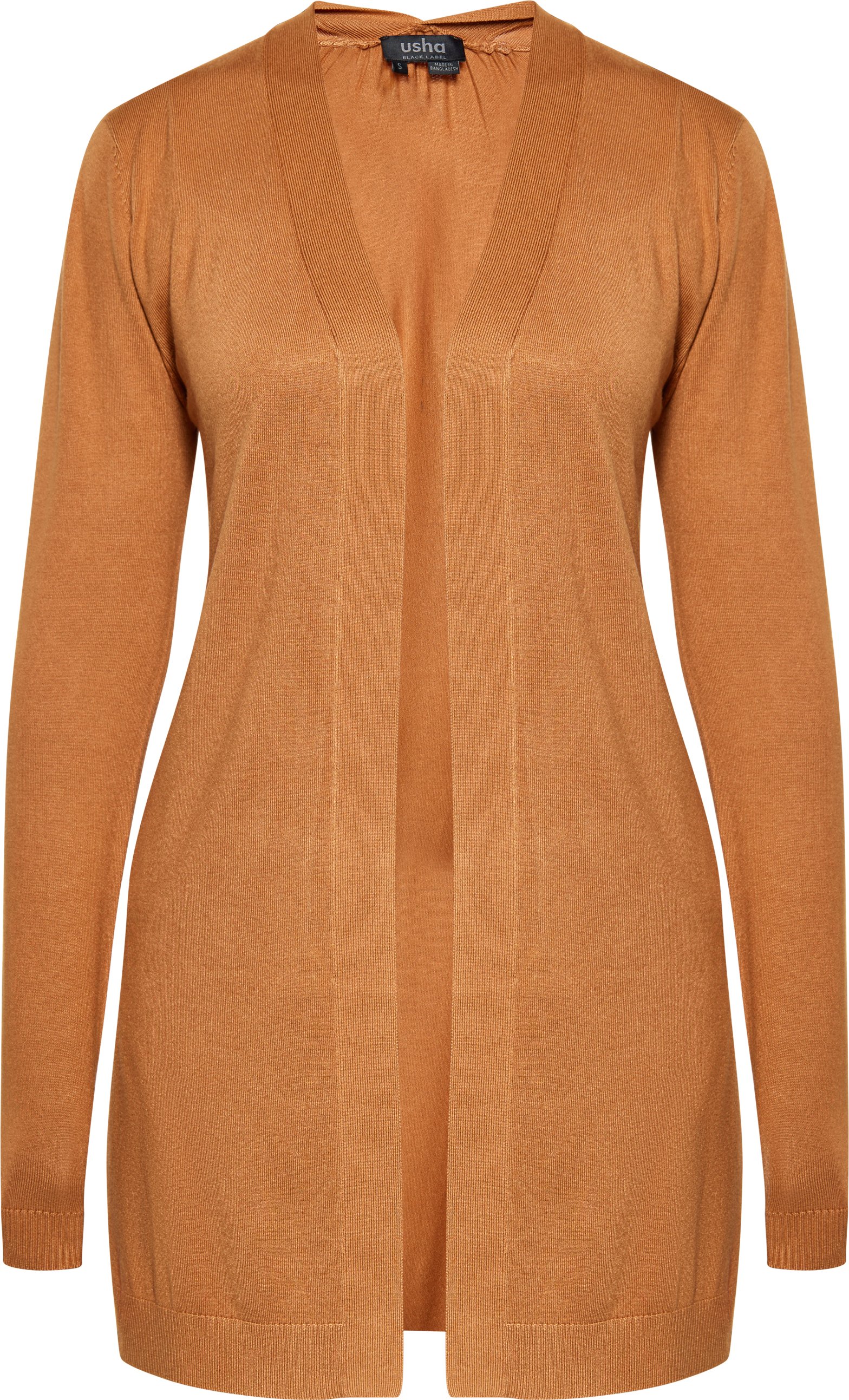 usha Strickjacke Damen Kamel