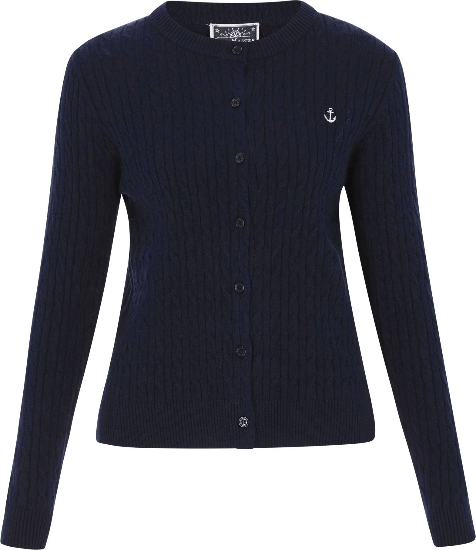 Dreimaster Strickjacke Frauen Marine