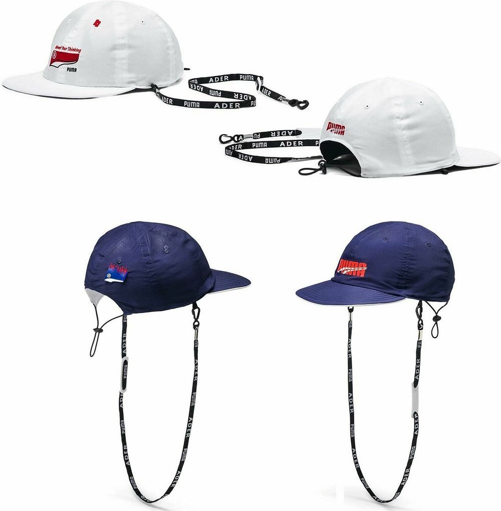 PUMA X Ader Fehler Flachkrempe White Navy Reversible Hut 021951 01