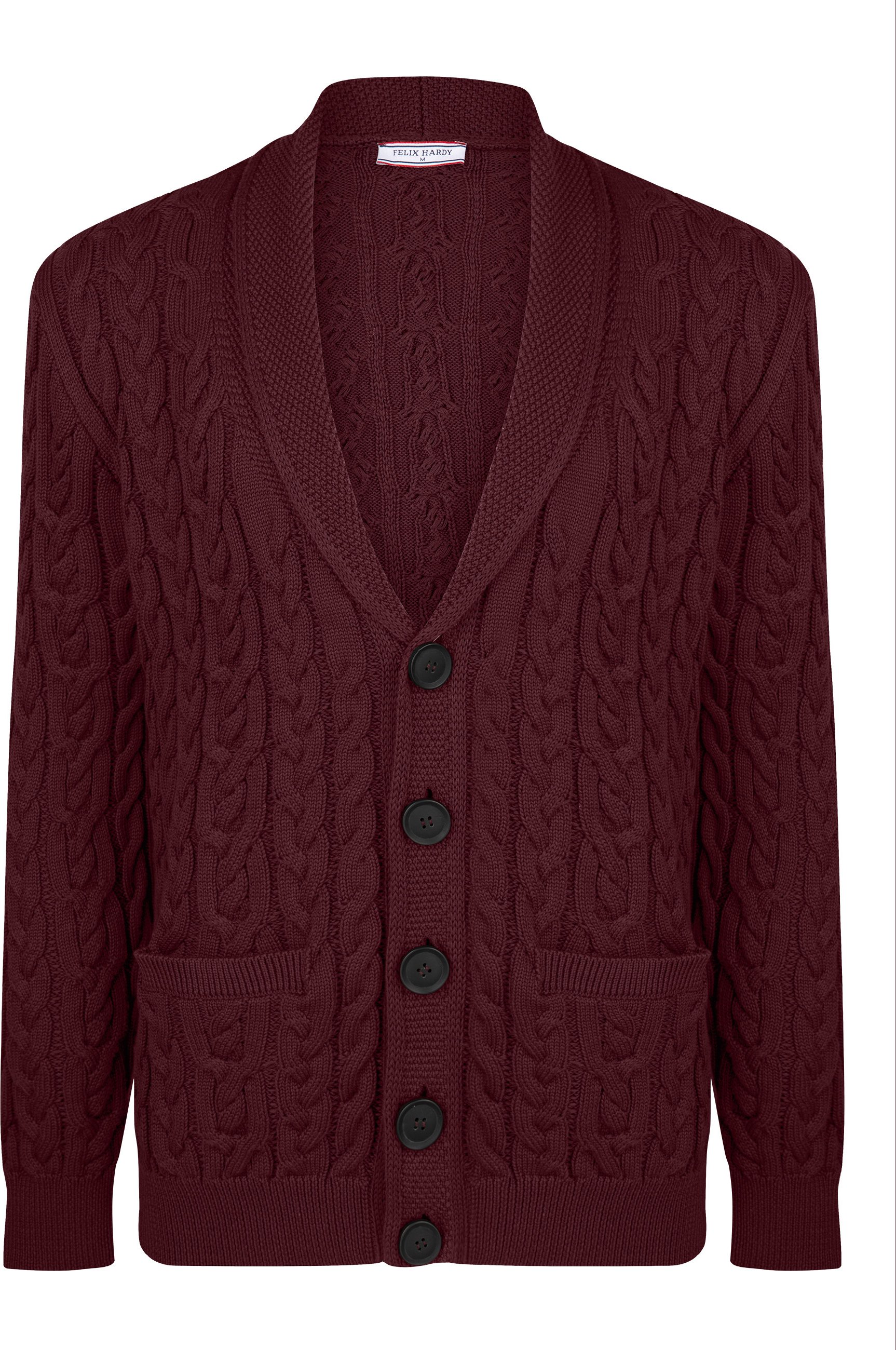Strickjacke Geknöpfte Strickjacke