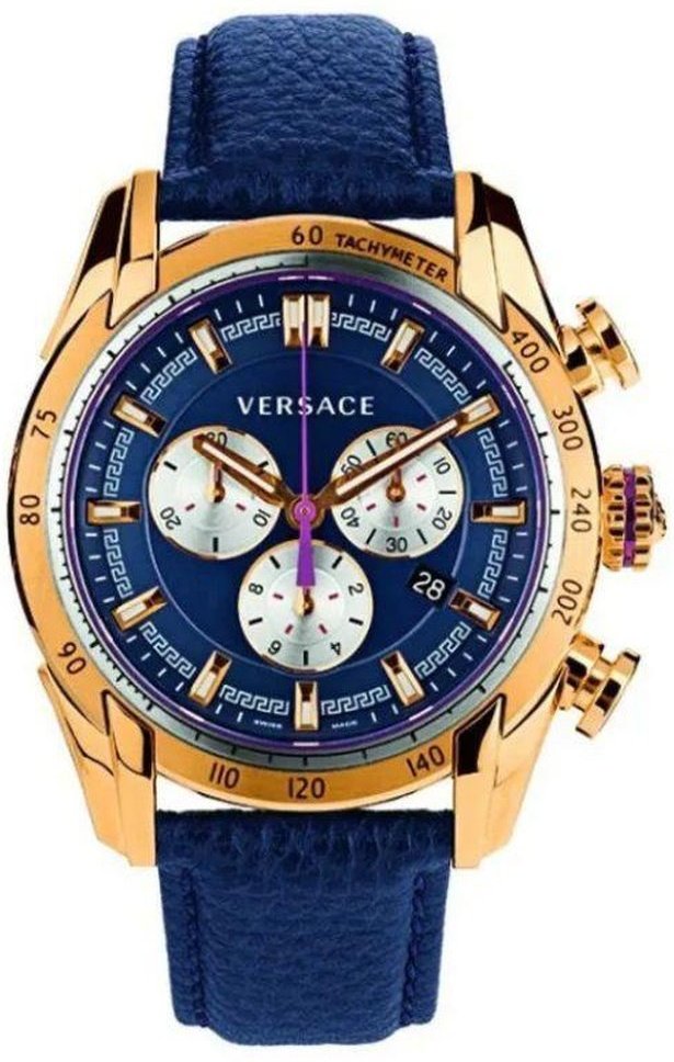 Versace VDB030014 V-Ray Goldfarbene Herrenuhr