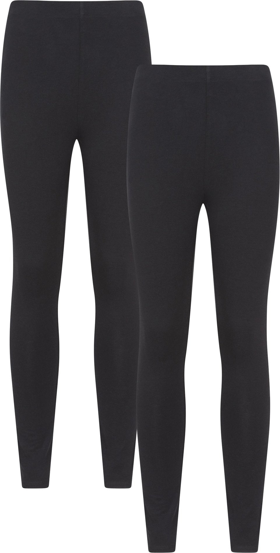 Mountain Warehouse - Leggings 2er-Pack für Damen (Pechschwarz)