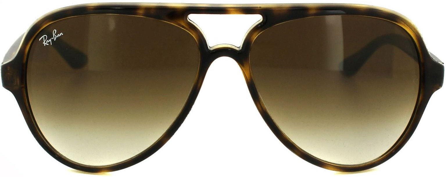 Ray-Ban Aviator Unisex-Sonnenbrille in Havannabraun mit Farbverlauf