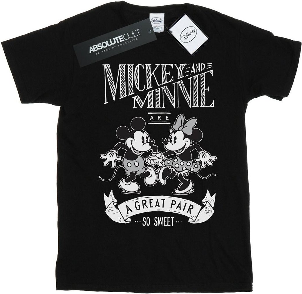 Disney - "Great Pair" T-Shirt für Herren (Schwarz)