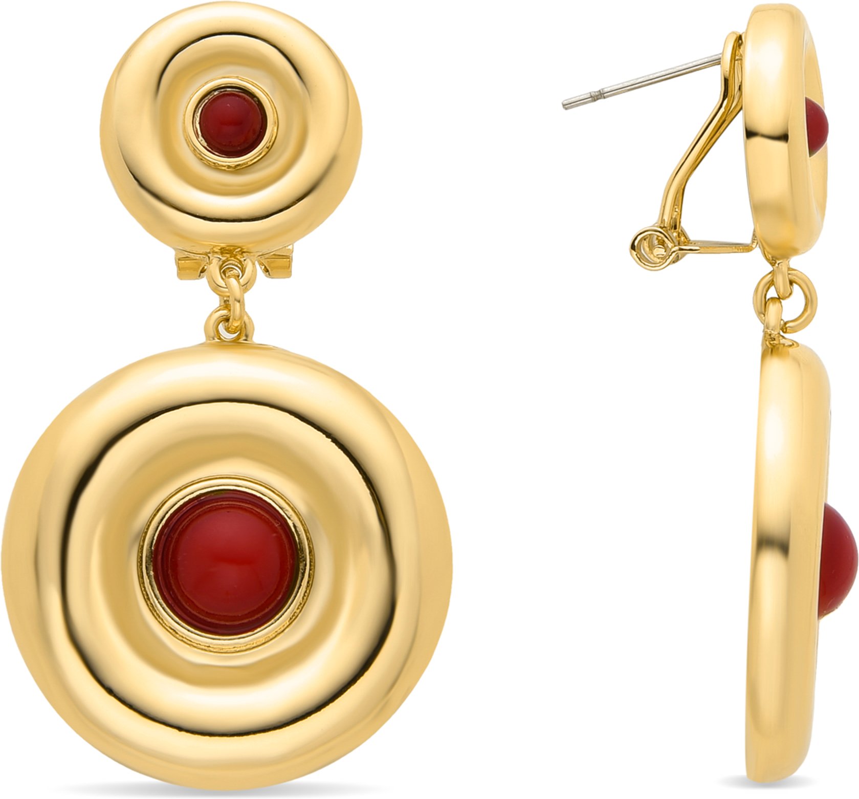 Luxenter-Ohrringe aus 18k Gelbgold - Orche