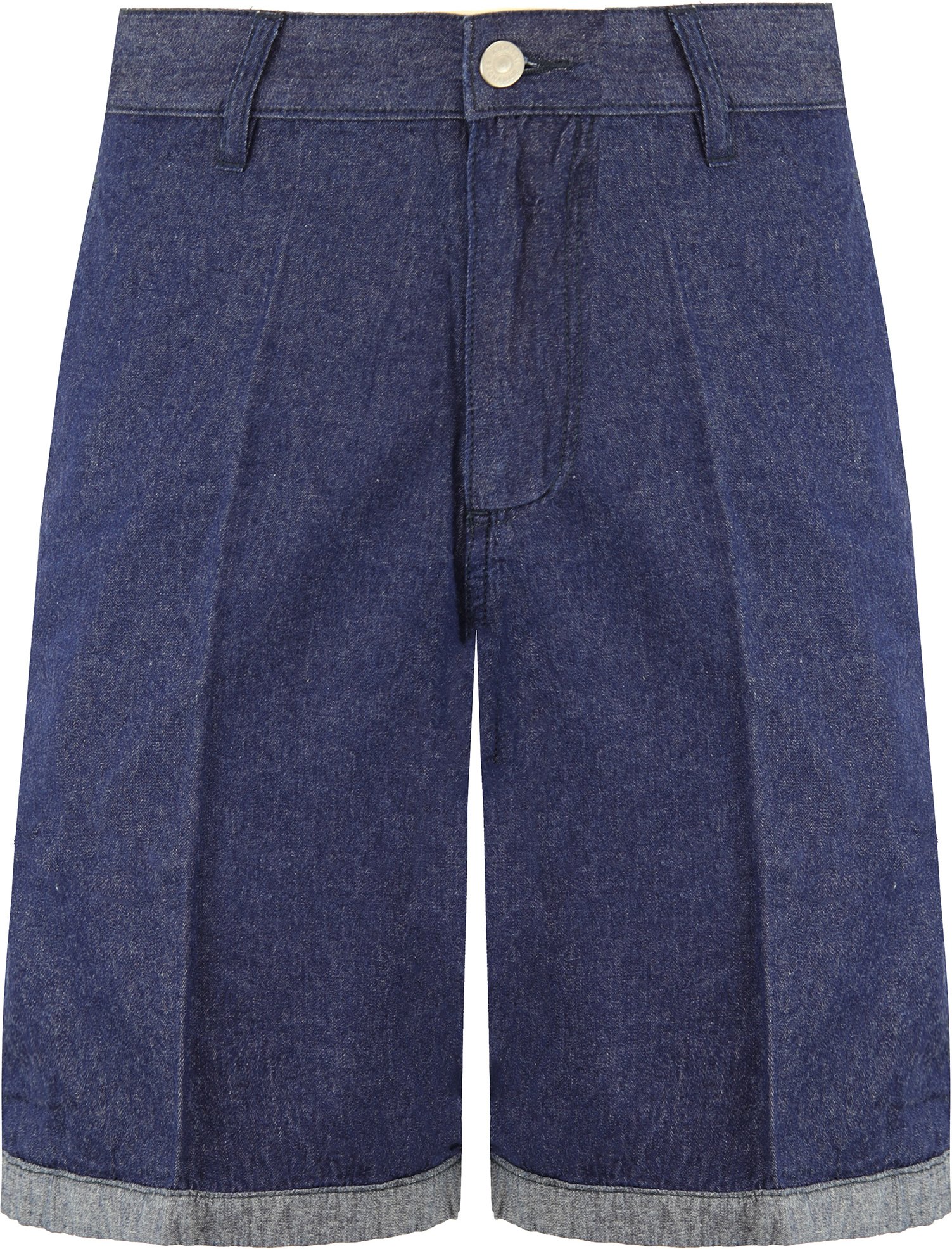 Armani Exchange Mens Navy Denim Shorts