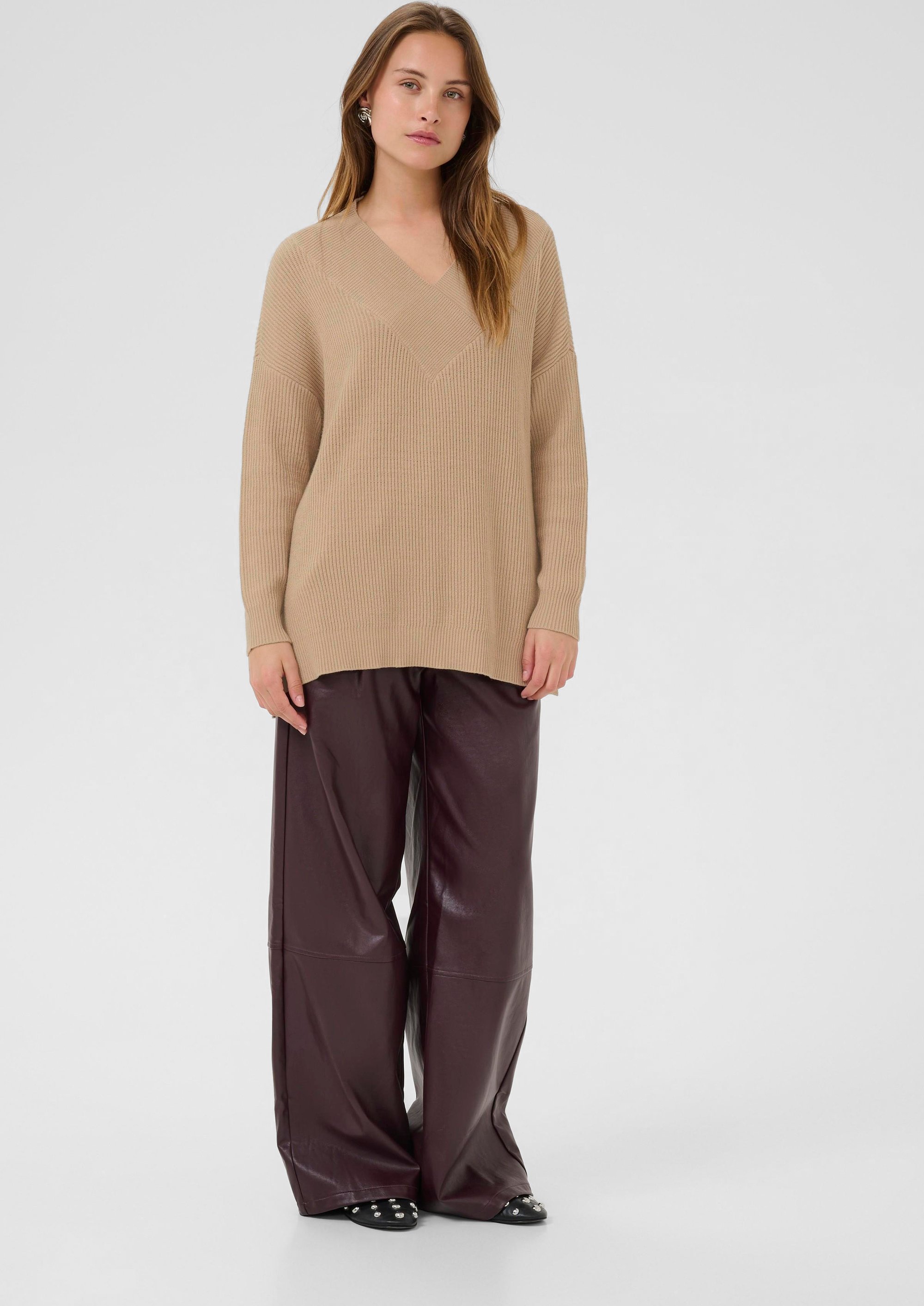 Strickpullover CUolivia Strickpullover Oversize fit beige