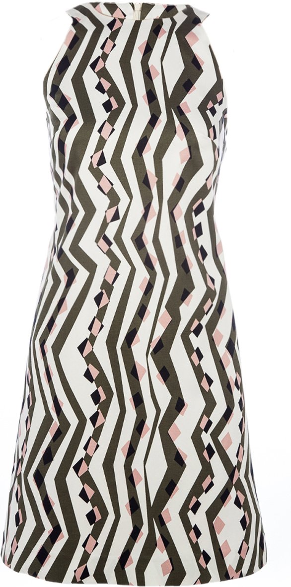 Thumbnail - Kleid mit A-Linien-Druck