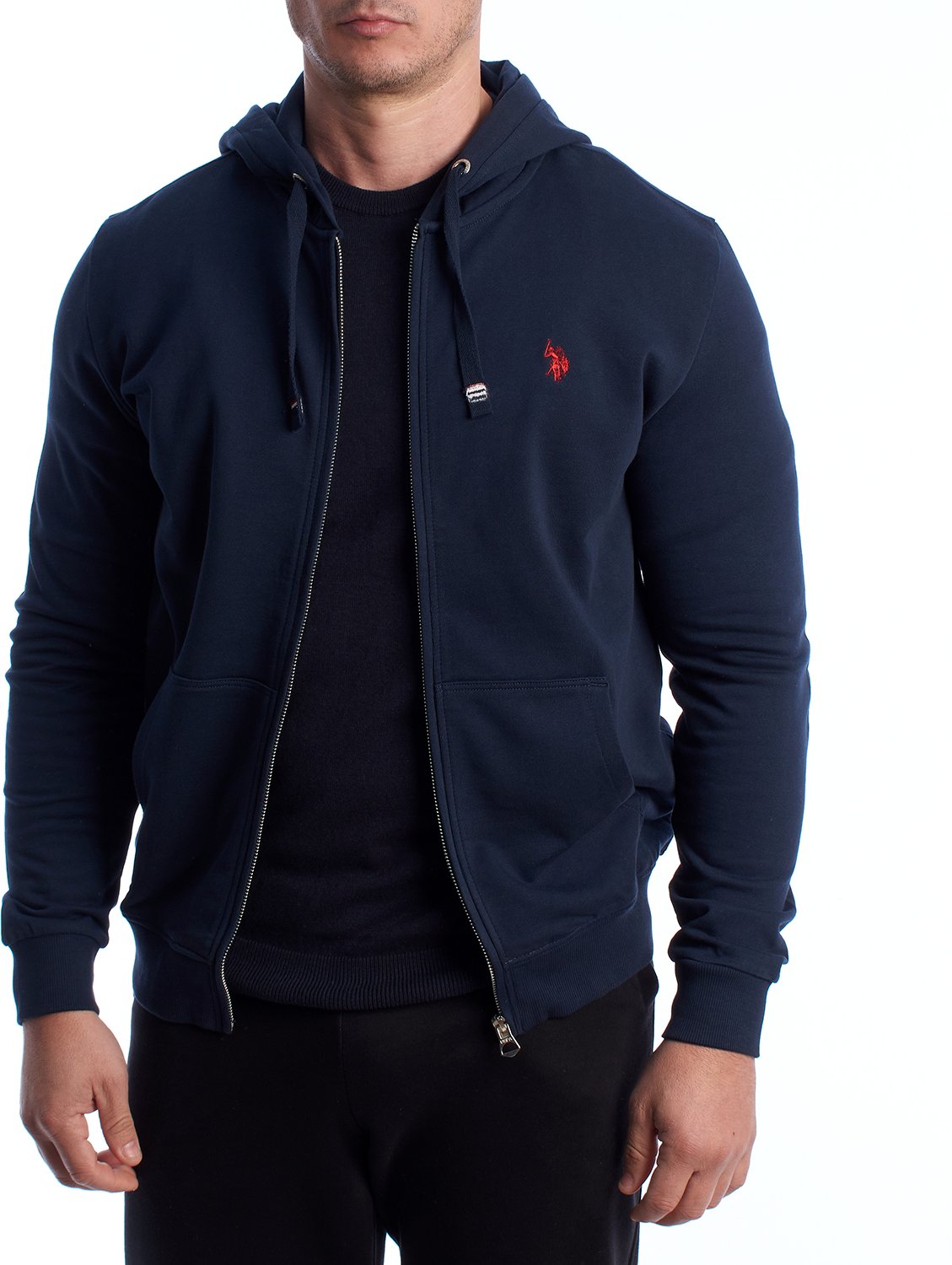 Herren Hoodie mit Reißverschluss 67931